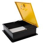 37" x 36" Roof Access Hatch, Roof Steel Security Door, Fully Welded