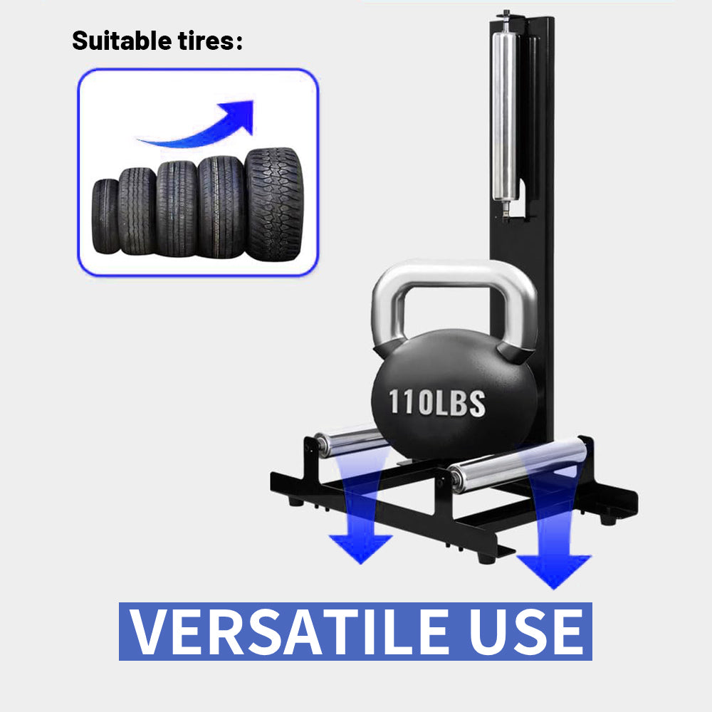 Rolling Wheel Detailing Stand,Heavy Duty Wheel Cleaning Stand - 110 lbs Capacity