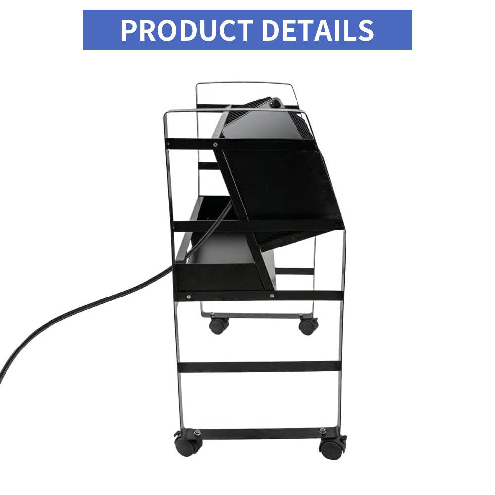 16-Device Mobile Charging Cart - Compact Open Station