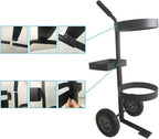 Folding Wagon Cart - Collapsible Utility Trolley