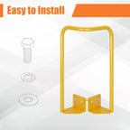 Roof Hatch Safety Extension Handle - Galvanized Steel