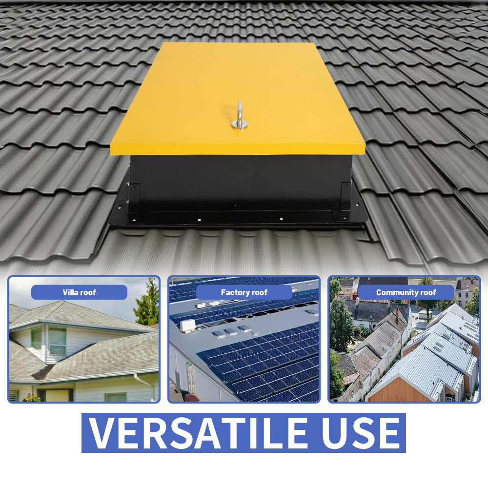 37" x 36" Roof Access Hatch, Roof Steel Security Door, Fully Welded