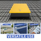 37" x 36" Roof Access Hatch, Roof Steel Security Door, Fully Welded